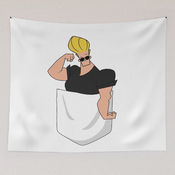 Item preview, Johnny Bravo in Pocket  designed and sold by ValentinaHramov.