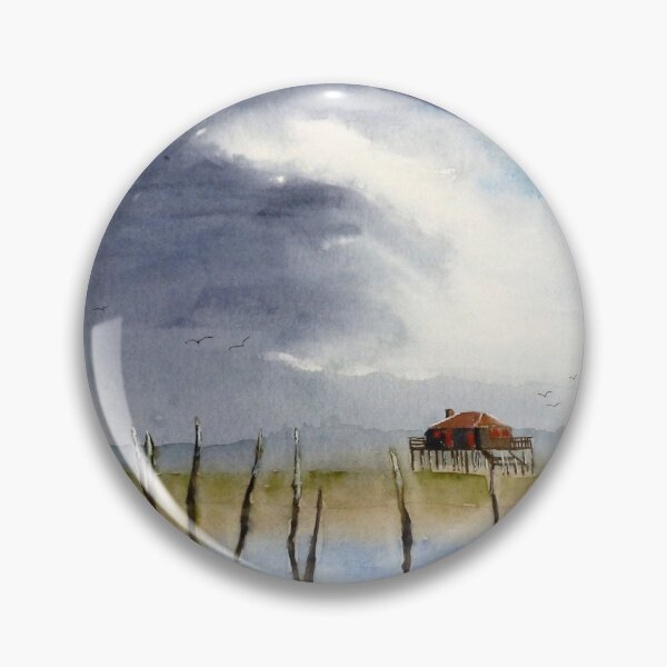 Item preview, tchanquée hut - Arcachon Bay designed and sold by joelle Guillaume.