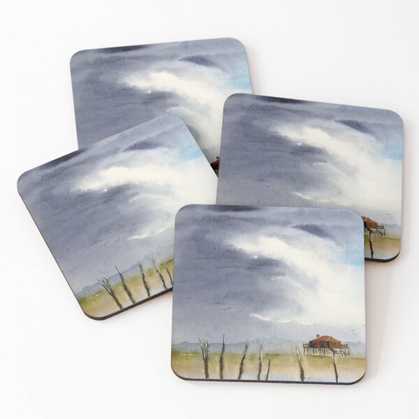 Item preview, tchanquée hut - Arcachon Bay designed and sold by joelle Guillaume.