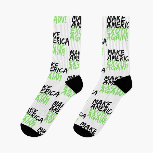 Item preview, TIGER KING - MAKE AMERICA EXOTIC AGAIN - QUOTES - FLUORESCENT  designed and sold by Tropical Blood.