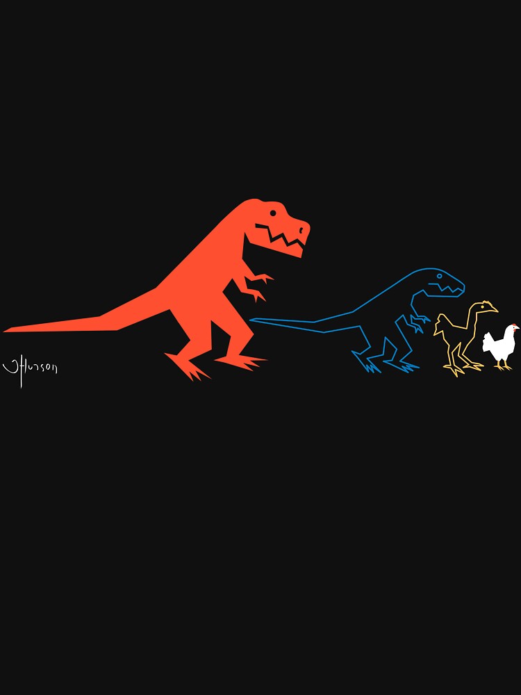 Descent of Chicken (Black) by bridge8