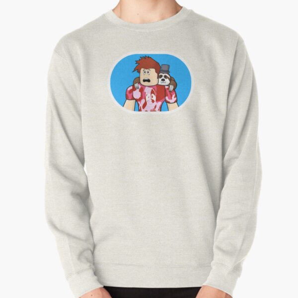 Poke Roblox Youtuber Pullover Sweatshirt By Vytaute84 Redbubble - roblox pal hair front
