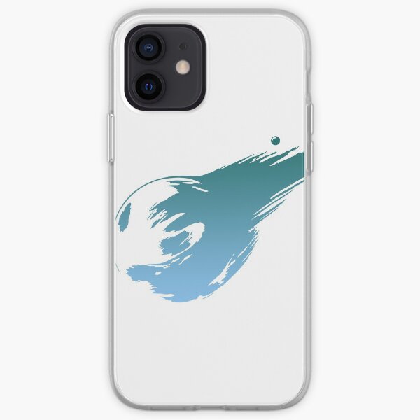 Final Fantasy 7 Remake - Logo (blue) iPhone Soft Case