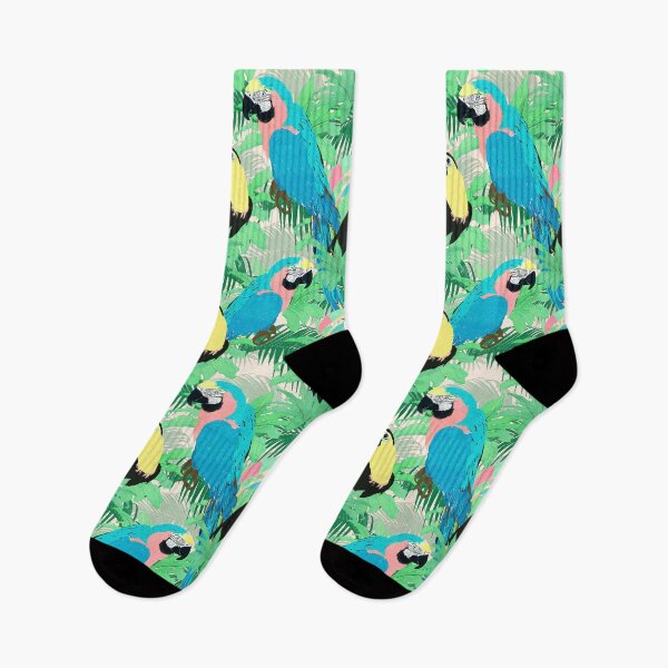 Item preview, Modern Exotic Birds & Foliage Tropical Design designed and sold by NdesignTrend.