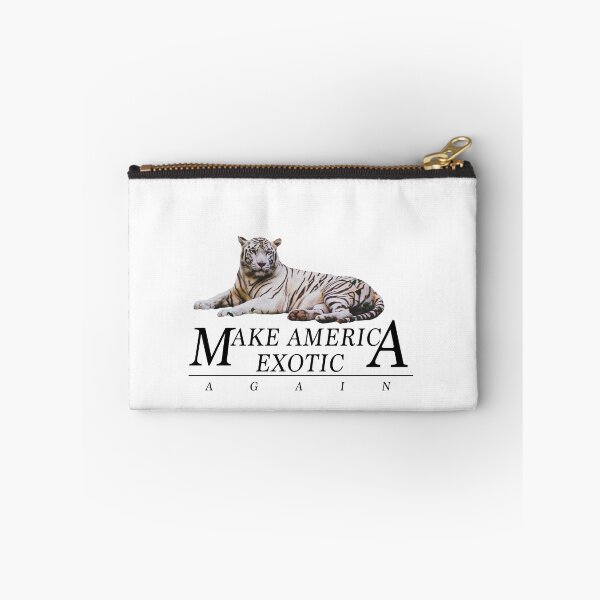 Item preview, TIGER KING - MAKE AMERICA EXOTIC AGAIN - QUOTES - TIPOGRAPHY designed and sold by Tropical Blood.