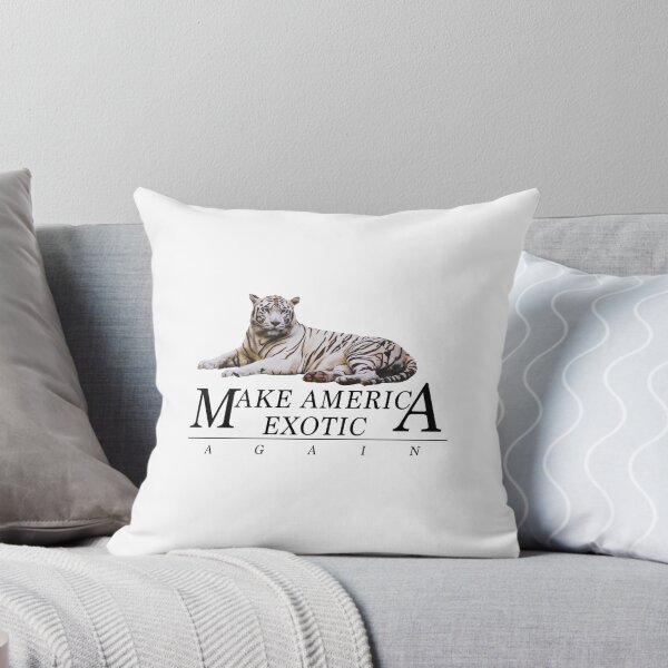 Item preview, TIGER KING - MAKE AMERICA EXOTIC AGAIN - QUOTES - TIPOGRAPHY designed and sold by Tropical Blood.