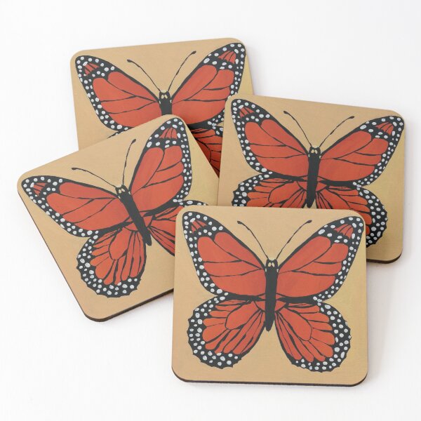 Item preview, Aesthetic Orange Butterfly designed and sold by yougotpainted.