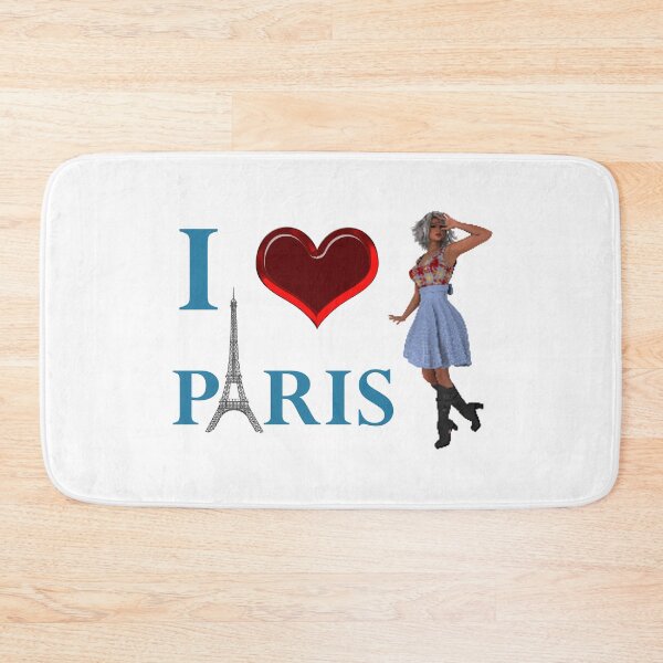 Aperçu de l'œuvre j'aime la ville de paris créée et vendue par HSN3726.