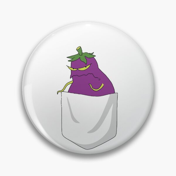 Item preview, Evil Eggplant in Pocket  designed and sold by ValentinaHramov.
