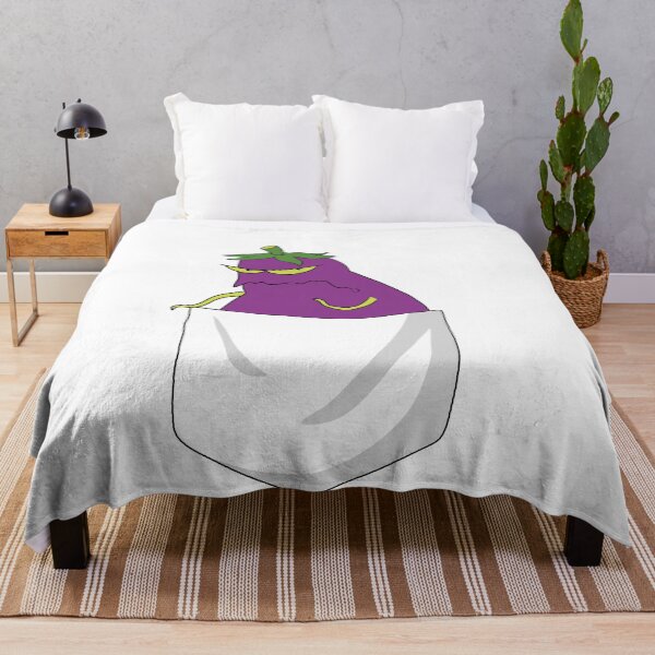 Item preview, Evil Eggplant in Pocket  designed and sold by ValentinaHramov.