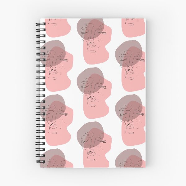 Item preview, Abstract Face Pink Blobs designed and sold by isobelcough.