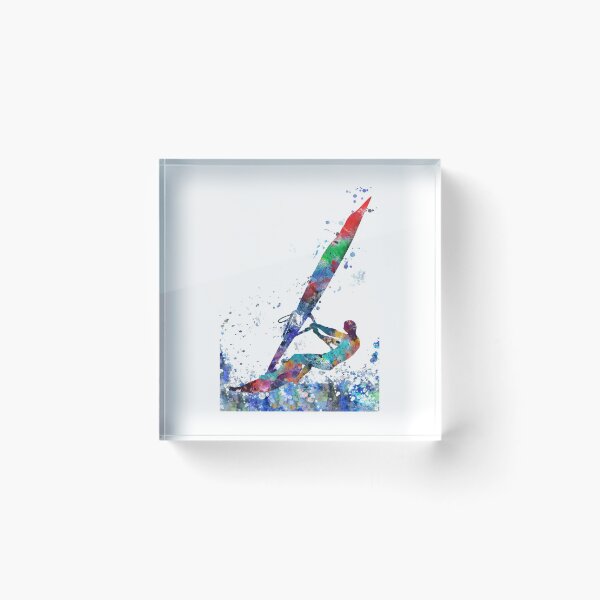 Item preview, Windsurfer, windsurfing man designed and sold by Rosaliartbook.