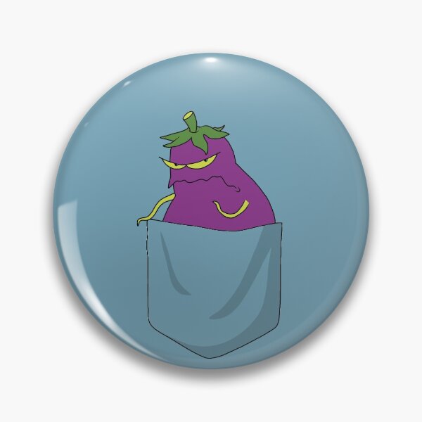 Item preview, Evil Eggplant in Pocket  designed and sold by ValentinaHramov.