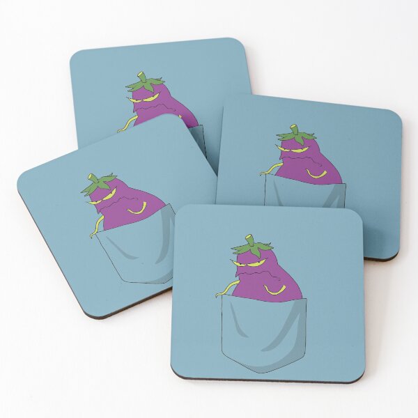 Item preview, Evil Eggplant in Pocket  designed and sold by ValentinaHramov.