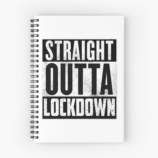 Item preview, Straight Outta Lockdown designed and sold by T-shirt-Designs.