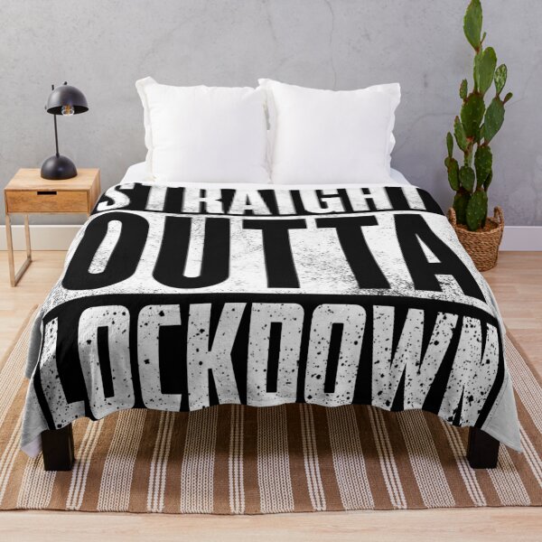 Item preview, Straight Outta Lockdown designed and sold by T-shirt-Designs.