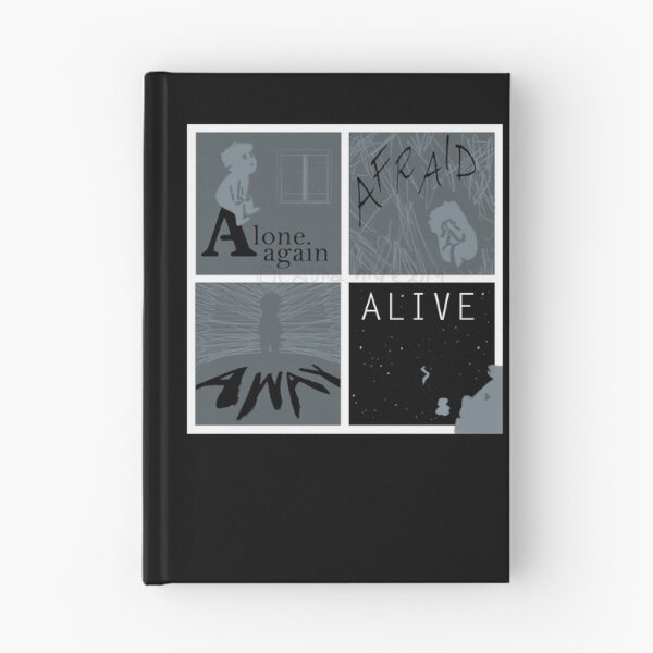 Item preview, Alone - Afraid - Away- ALIVE designed and sold by LauraHiye.