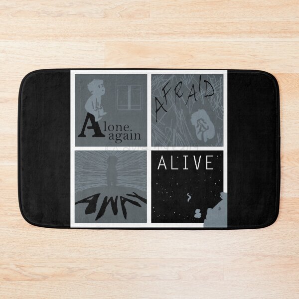 Item preview, Alone - Afraid - Away- ALIVE designed and sold by LauraHiye.
