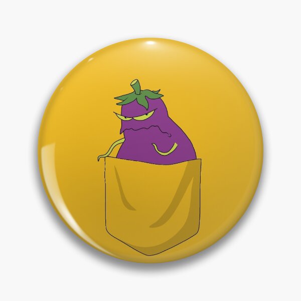 Item preview, Evil Eggplant in Pocket  designed and sold by ValentinaHramov.