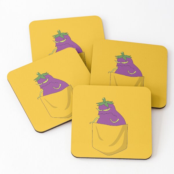 Item preview, Evil Eggplant in Pocket  designed and sold by ValentinaHramov.