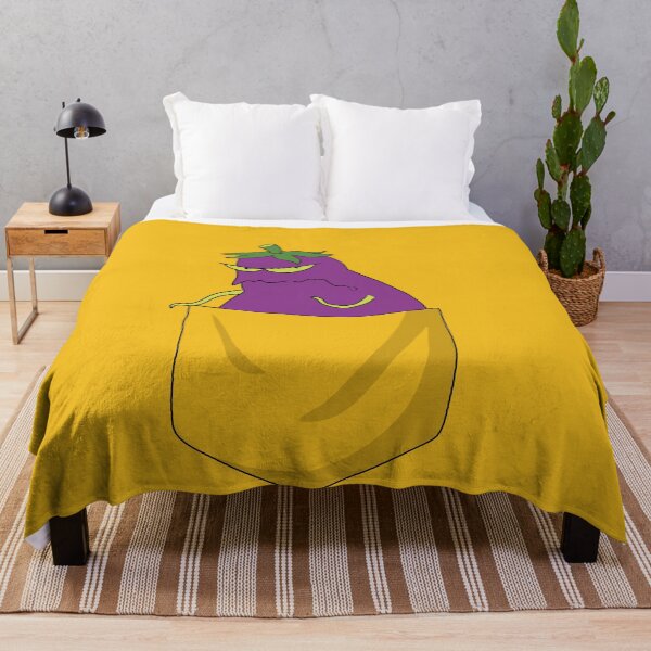Item preview, Evil Eggplant in Pocket  designed and sold by ValentinaHramov.