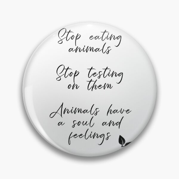 Item preview, Stop eating animals designed and sold by caddystar.