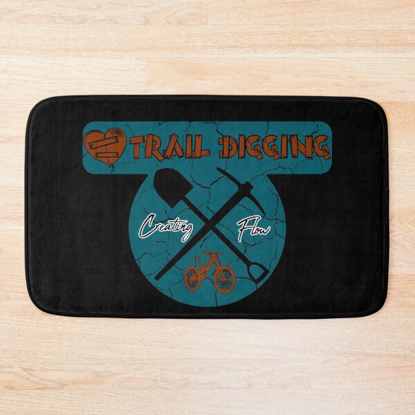 Item preview, Trail Digging Building Track Mountainbike designed and sold by getgr4phicz.