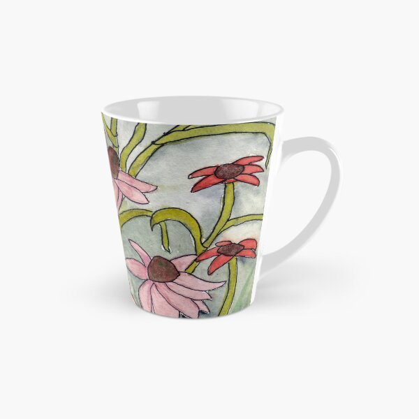 Item preview, Echinacea and Co. Flowers in art deco format. designed and sold by Cacatuart.