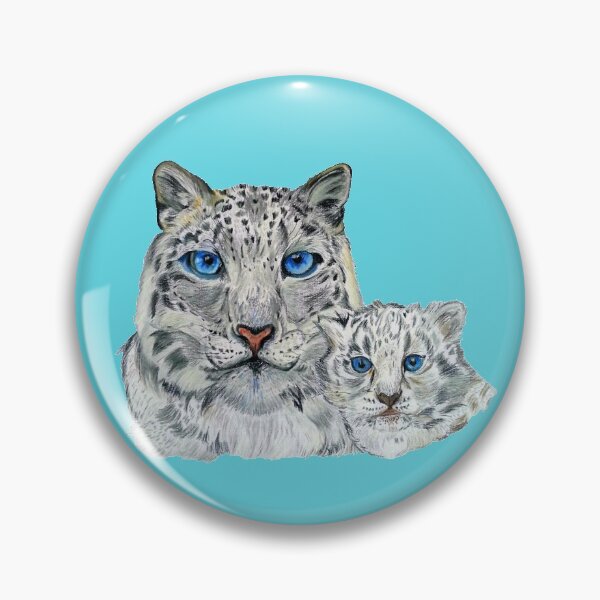 Item preview, Snow Leopards designed and sold by MariaSibireva.