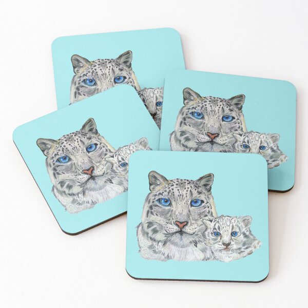 Item preview, Snow Leopards designed and sold by MariaSibireva.