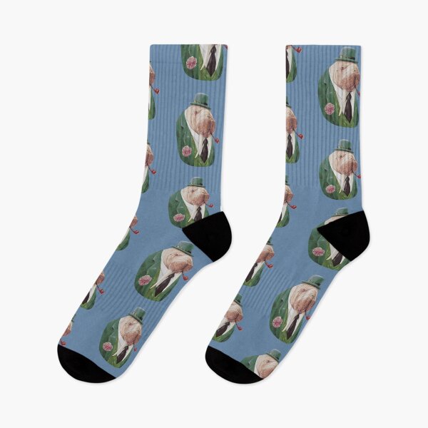 Item preview, Walrus Green designed and sold by AnimalCrew.