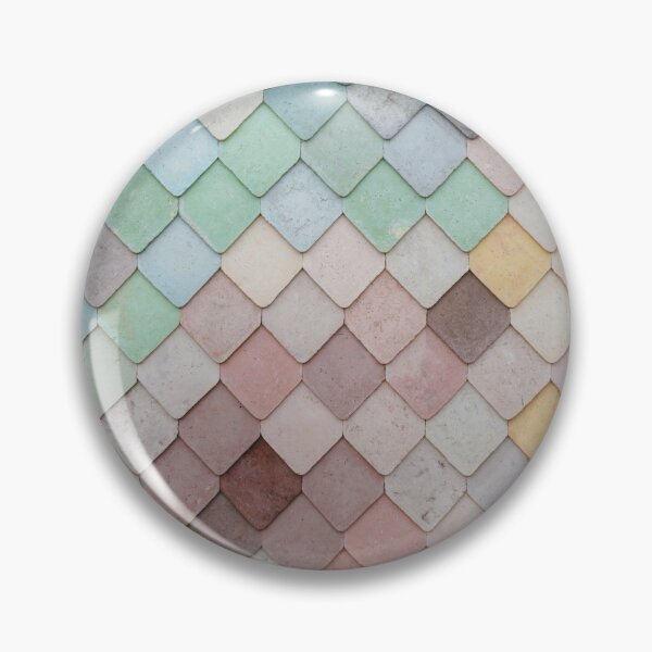 Item preview, Teal, Silver and Rosé Mermaid Scales Faux designed and sold by IntegrityDesign.