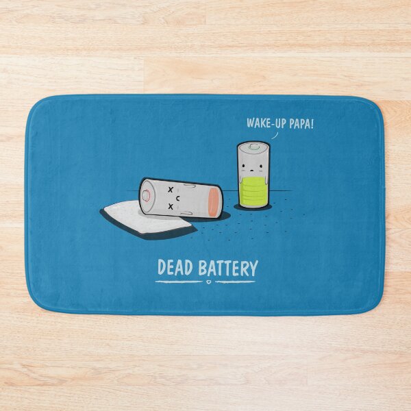 Item preview, Dead Battery designed and sold by downsign.