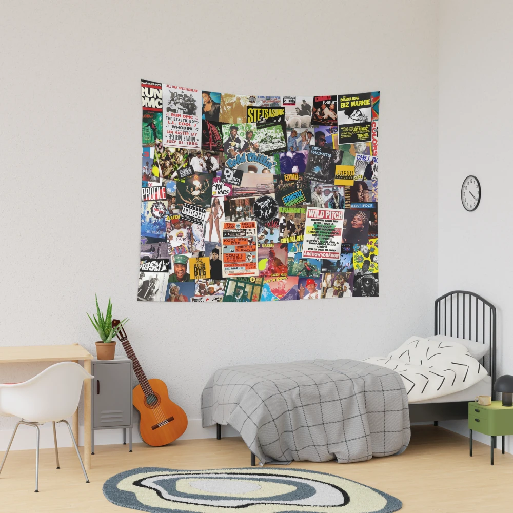 Rap wall online tapestry