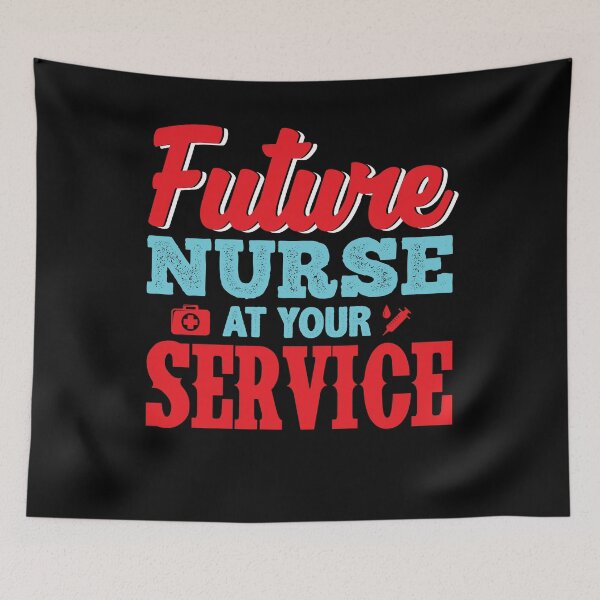 Item preview, Future Nurse At Your Service designed and sold by zenpatterns.