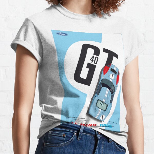 GT40 Ken Miles, Denis Hulme Camiseta clásica