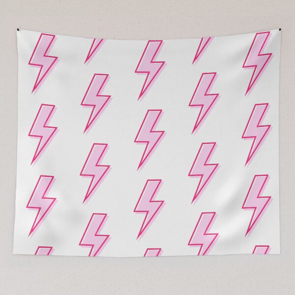 Item preview, pink and red lightning bolt designed and sold by flinning.