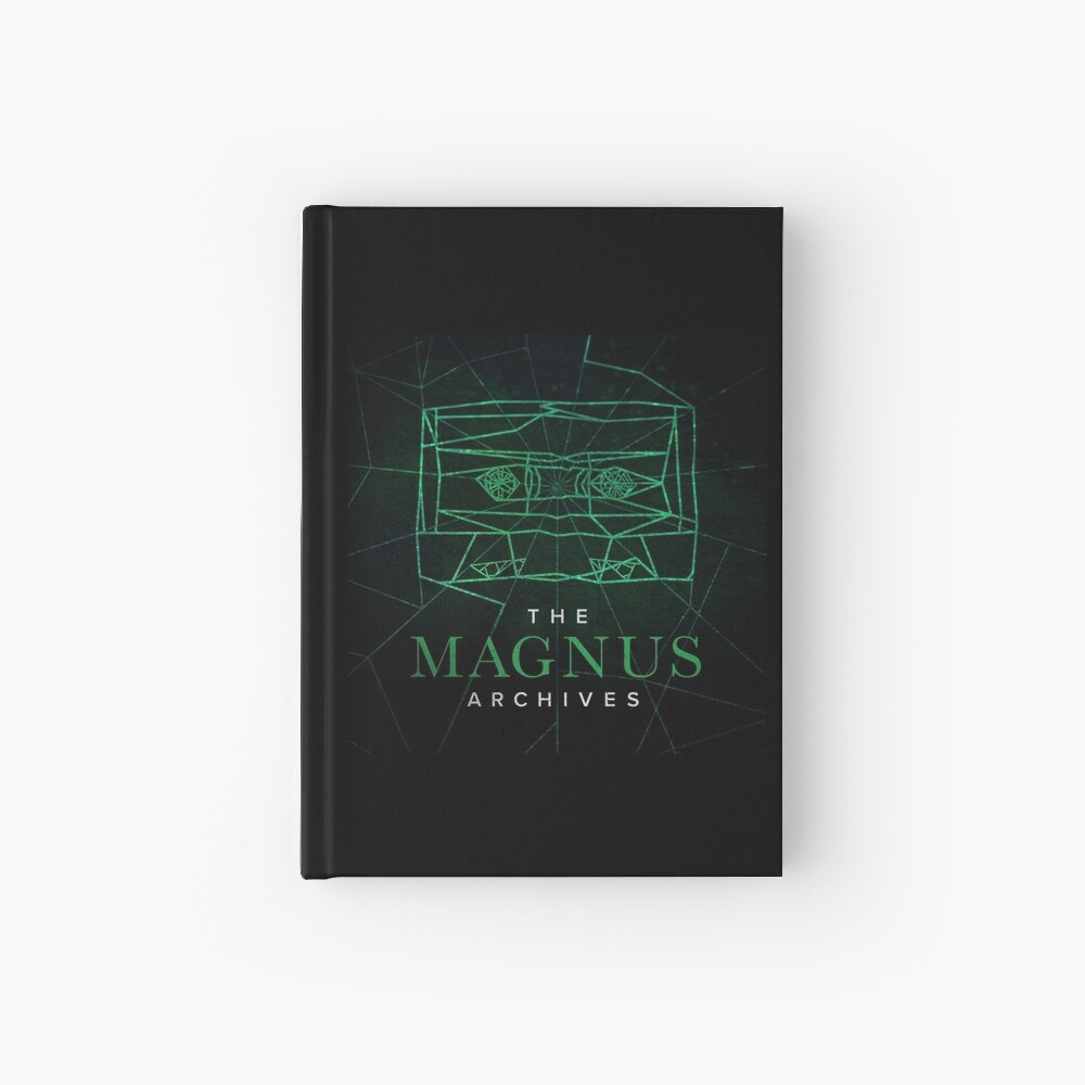 The Magnus Archives Logo (Season 5) (Square Block Logo) Hardcover Journal