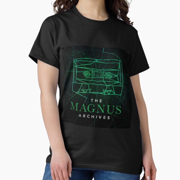Aperçu de l'œuvre Logo des Archives Magnus (Saison 5) (Logo Block Carré) créée et vendue par RustyQuill.