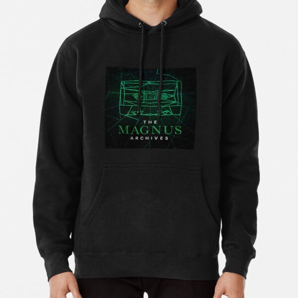 The Magnus Archives Logo (Season 5) (Square Block Logo) Pullover Hoodie