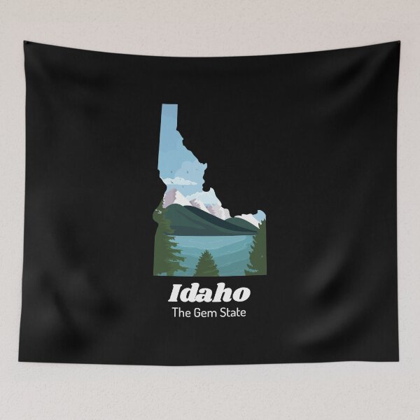 Item preview, Idaho Proud State Motto The Gem State graphic designed and sold by jakehughes2015.