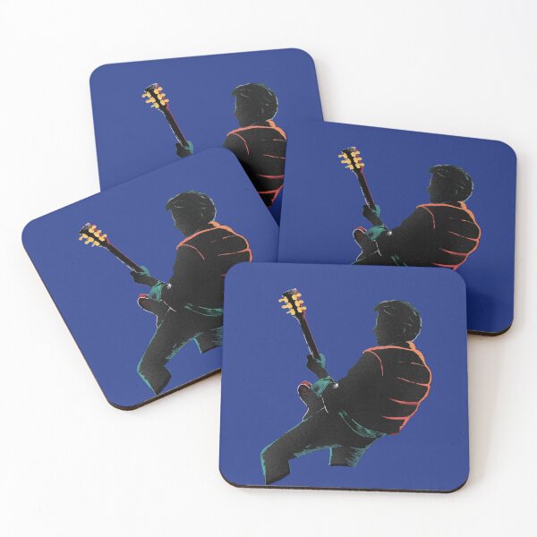 Item preview, Back To The Future - Marty playing guitar Blue designed and sold by AndreaFanArt.