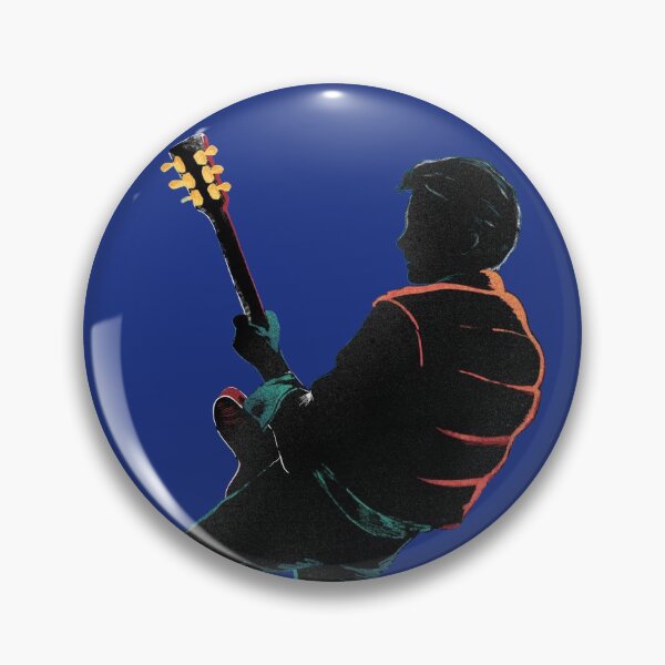 Item preview, Back To The Future - Marty playing guitar Blue designed and sold by AndreaFanArt.