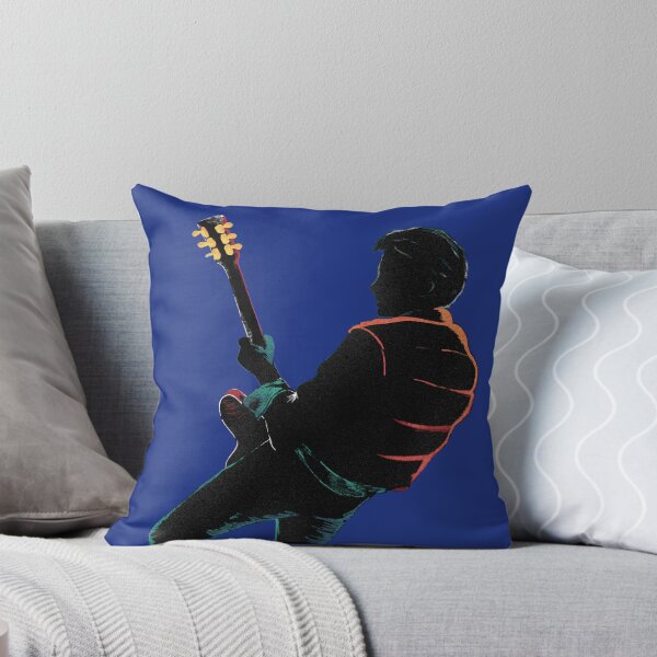 Item preview, Back To The Future - Marty playing guitar Blue designed and sold by AndreaFanArt.