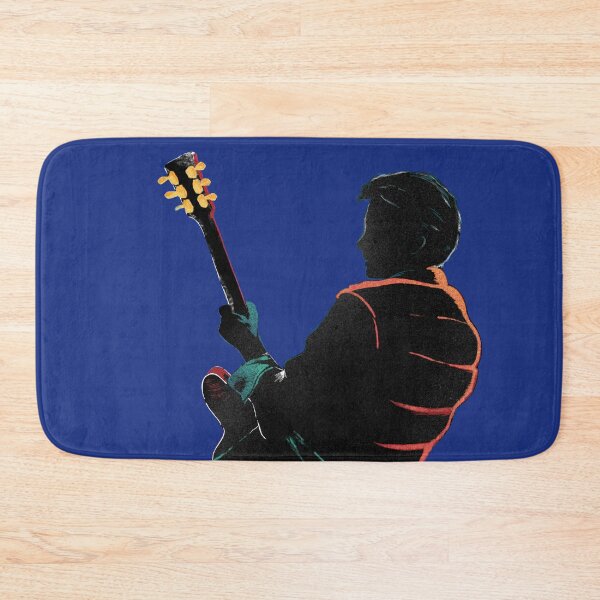 Item preview, Back To The Future - Marty playing guitar Blue designed and sold by AndreaFanArt.