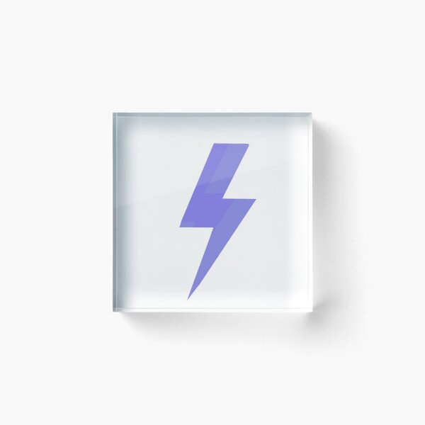 Item preview, purple lightning bolt designed and sold by flinning.