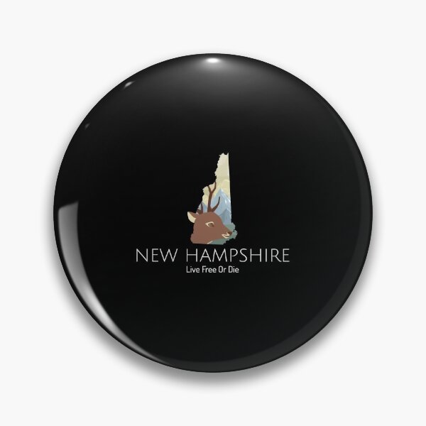 Item preview, New Hampshire Proud State Motto Live Free Or Die graphic designed and sold by jakehughes2015.