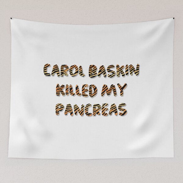 Aperçu de l'œuvre Carol Baskin - Pancréas créée et vendue par Diabetic Designs.