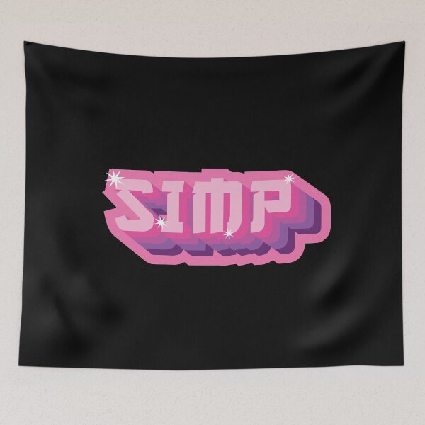 Item preview, Simp Vintage 3D Text designed and sold by OldDannyBrown.