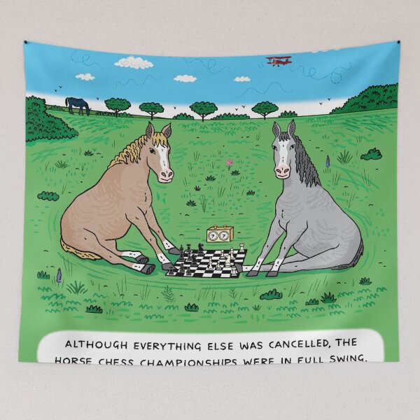 Item preview, Horse Chess designed and sold by Oliver Lake.